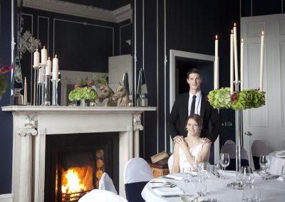 No. 25 Fitzwilliam Place- Bride & Groom in Gandon's